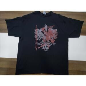 Legacy Phoenix Graphic T Shirt Size Xl Black Tee Short Sleeve Crew Neck